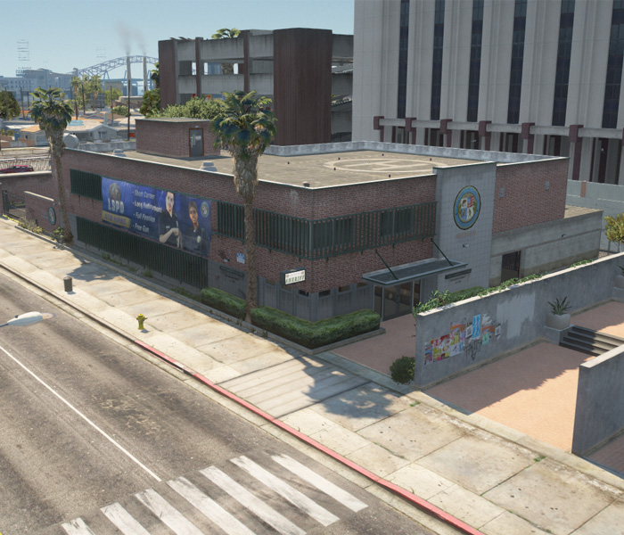 Davis Police Station exterior