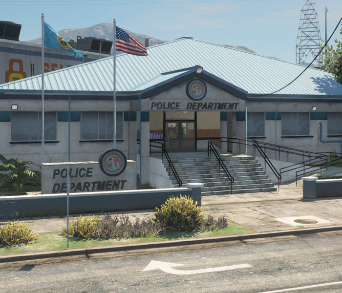 La Mesa Police Station exterior