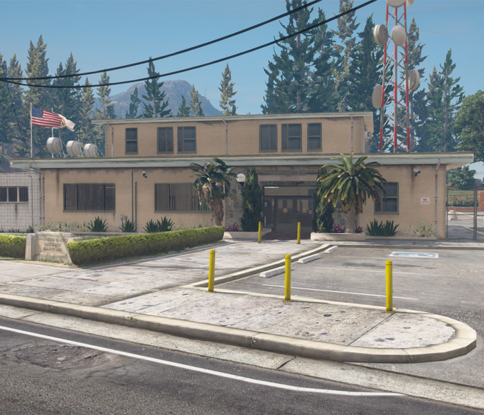 Paleto Bay Police Station exterior