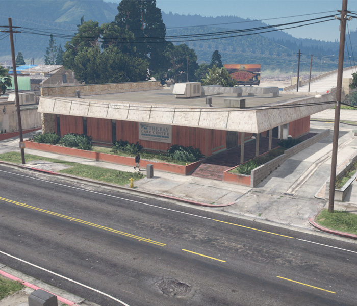 Paleto Bay Hospital exterior
