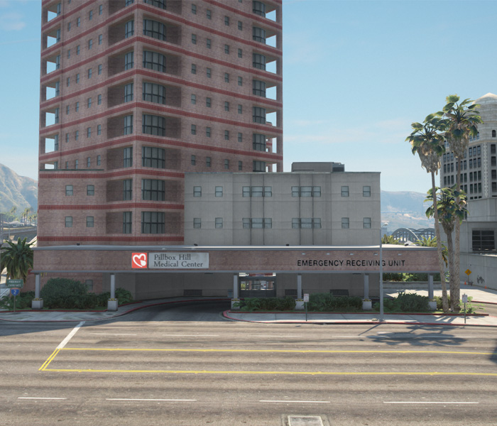 Pillbox Hospital exterior