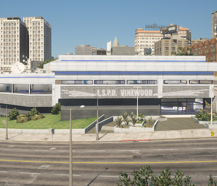 Vinewood Police Station exterior